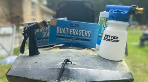 The EASIEST way to clean your boat or kayak!