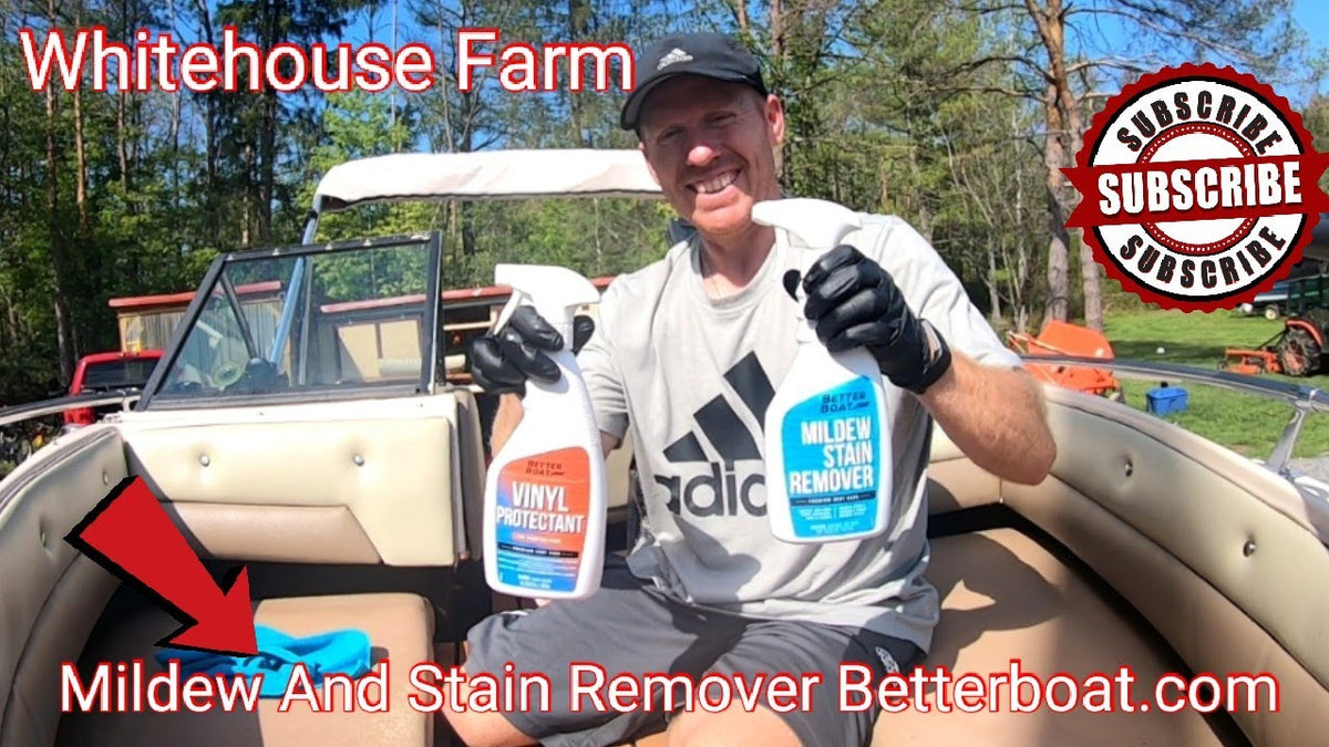 Mildew Stain Remover Video Review Better Boat
