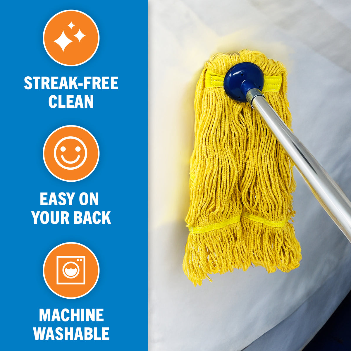 Boat Microfiber ScrewOn Mop Head Microfiber Mop Better Boat