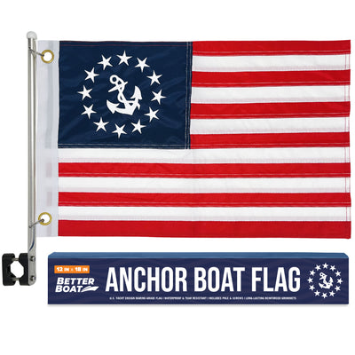 Load image into Gallery viewer, Anchor Boat Flag Yacht Ensign