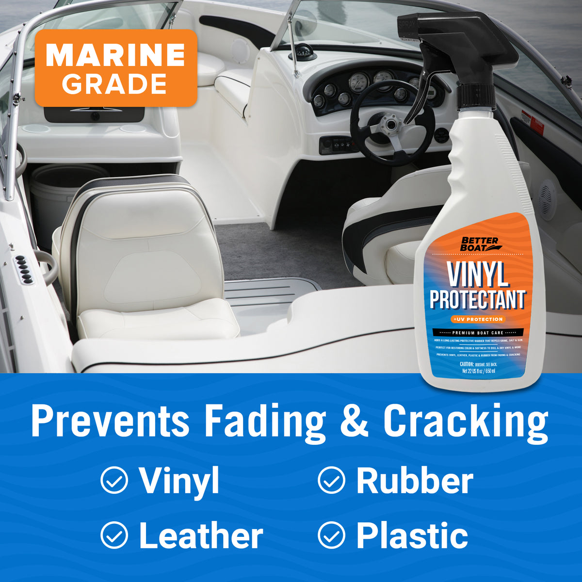 Marine Vinyl Protectant for Boat Seats Better Boat