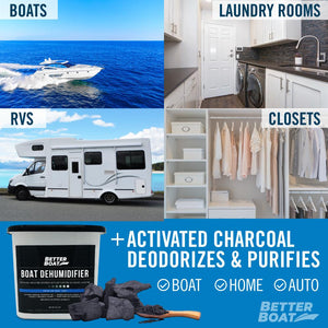 Boat Dehumidifier Container on Boats and RVS