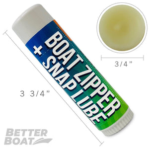 Boat Zipper and Snap Lube