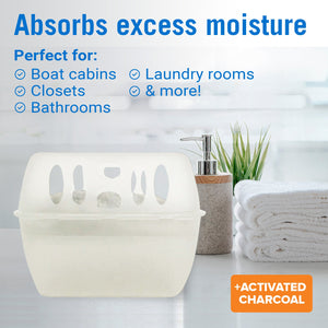 Moisture Absorber for Closets and Basements