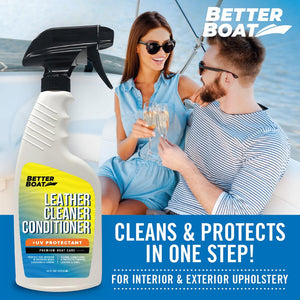 Marine Leather Cleaner And Conditioner One Step