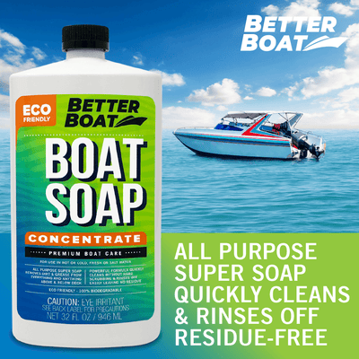 Load image into Gallery viewer, Premium Boat Soap Concentrate quickly cleans boat