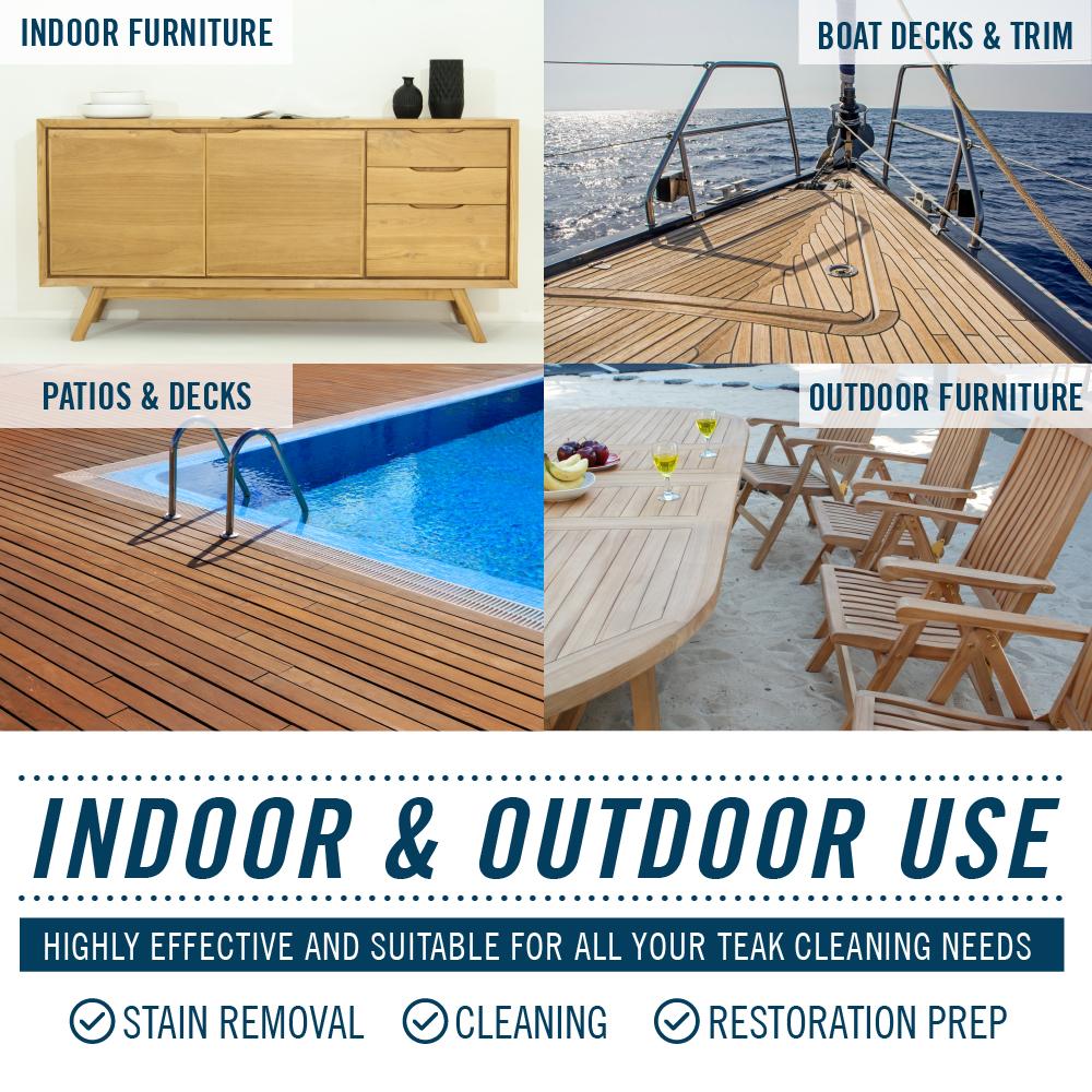 Boat Teak Wood Cleaner Teak Treatment Better Boat