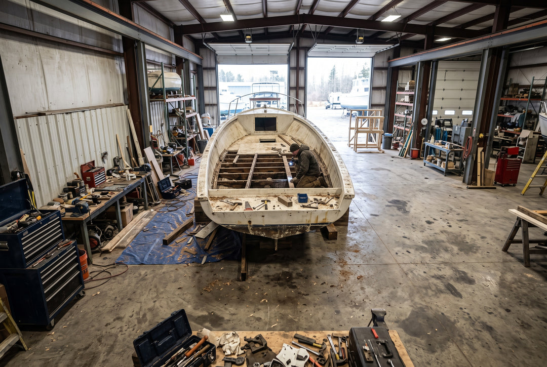 DIY Stringer Repair Boat Guide - boating photo
