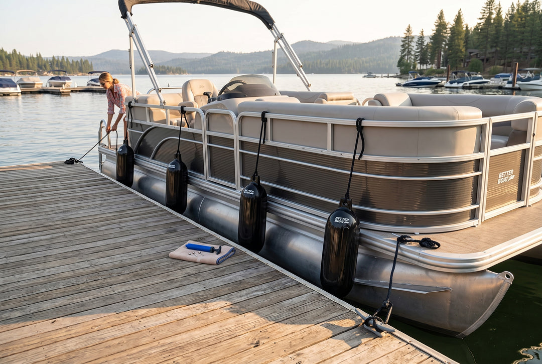 Fend for Yourself 9 Types of Pontoon Fenders to Know - boating photo