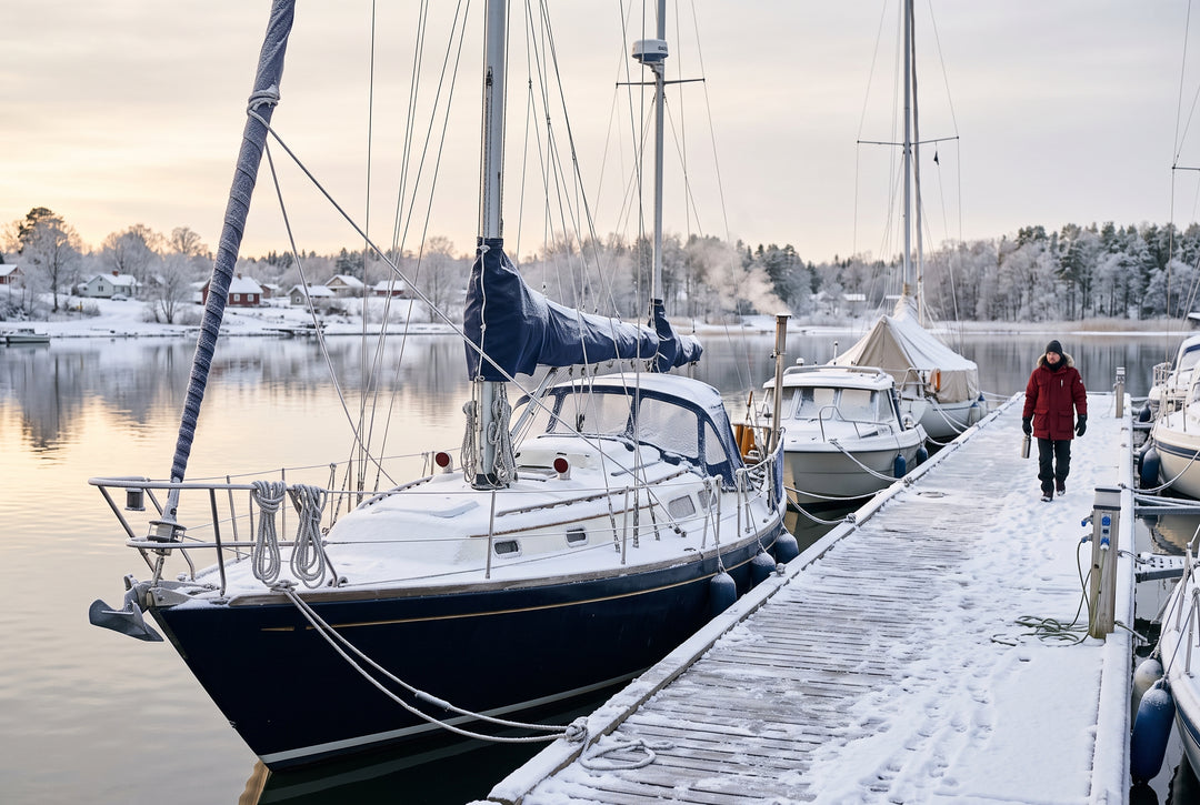Stay Toasty Warm The Beginners Guide to Living on a Boat in Winter - boating photo