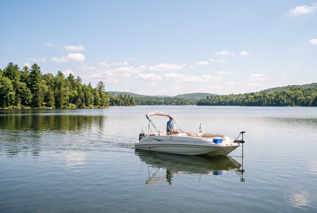 How to Choose a Deck Boat Trolling Motor Plus 3 Solid Models - boating photo