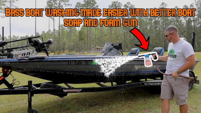 Bass Boat Washing Made Easier With Better Boat Products