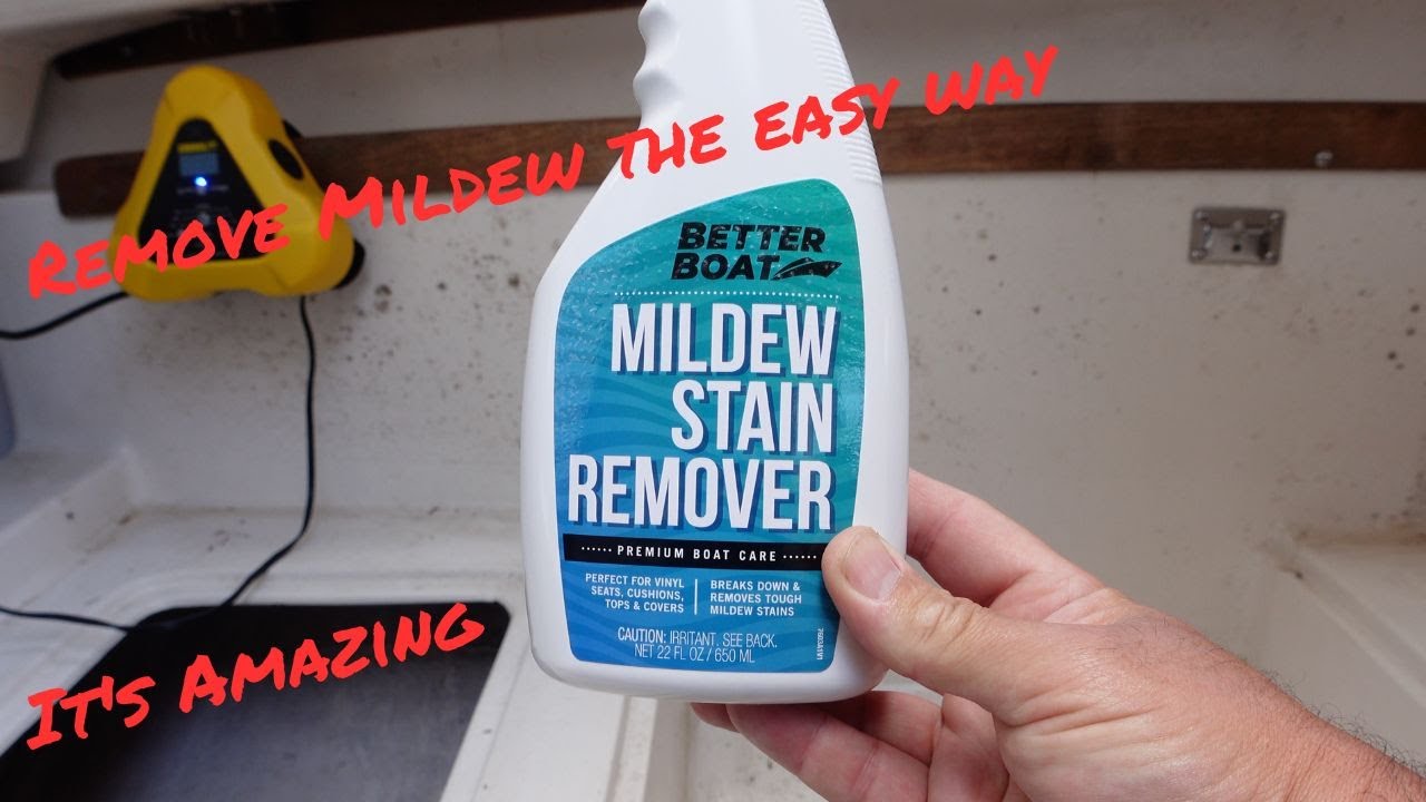Mildew Remover Comparison for Boat Upholstery 