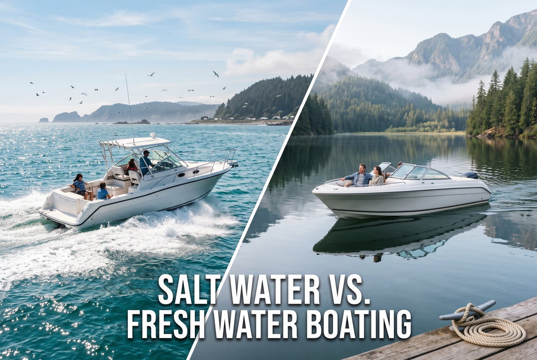 The Main Differences Between Salt Water vs. Fresh Water Boating - boating photo