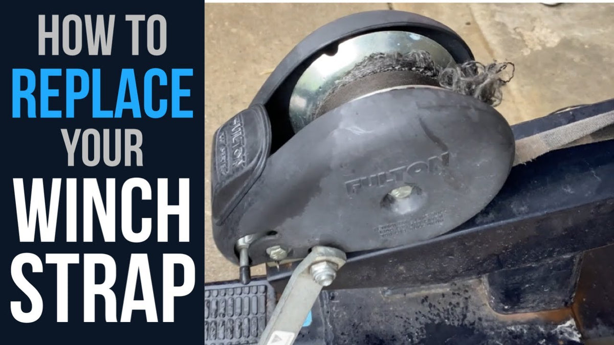 How To Replace a Boat Winch Strap Better Boat