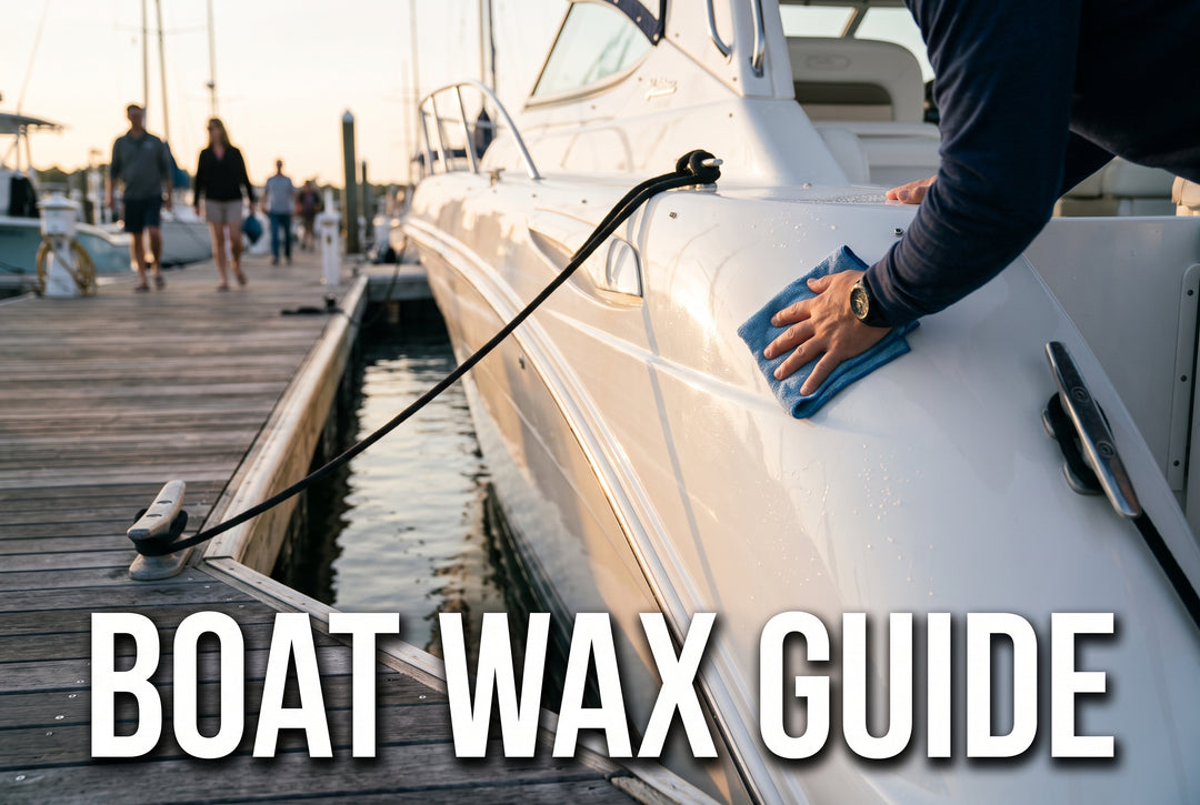 How to Wax a Boat Tips for a Professional Shine - boating photo