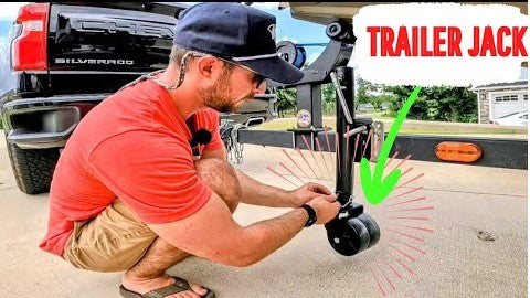 HOW TO INSTALL TRAILER JACK AND WHEELS