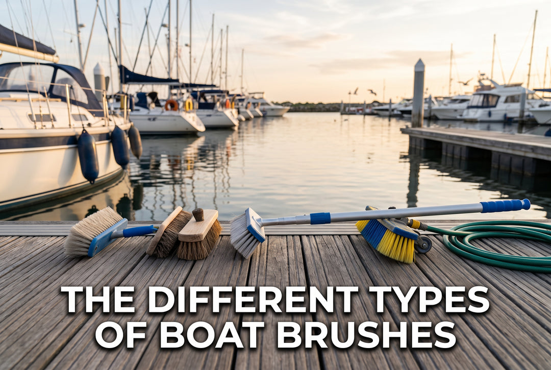 Whats the Difference in Boat Brushes - boating photo