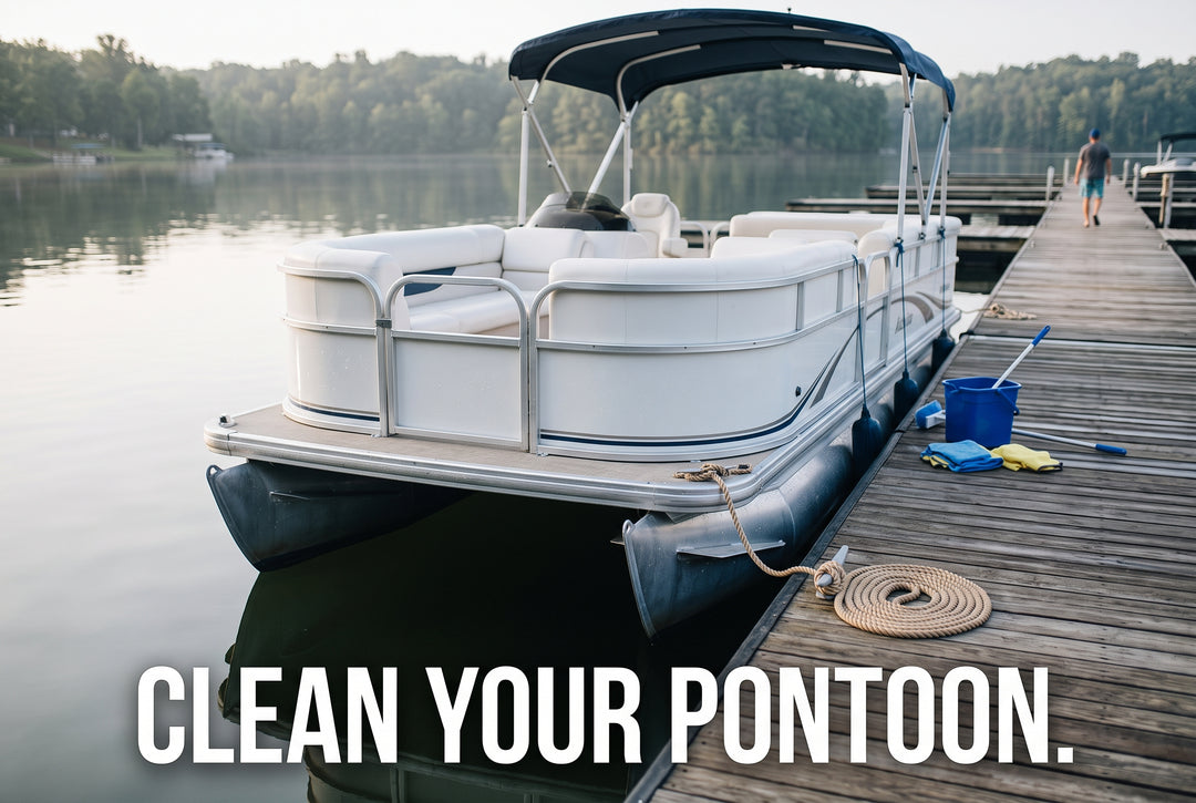 How to Clean a Pontoon Boat Expert Tips  Guide - boating photo
