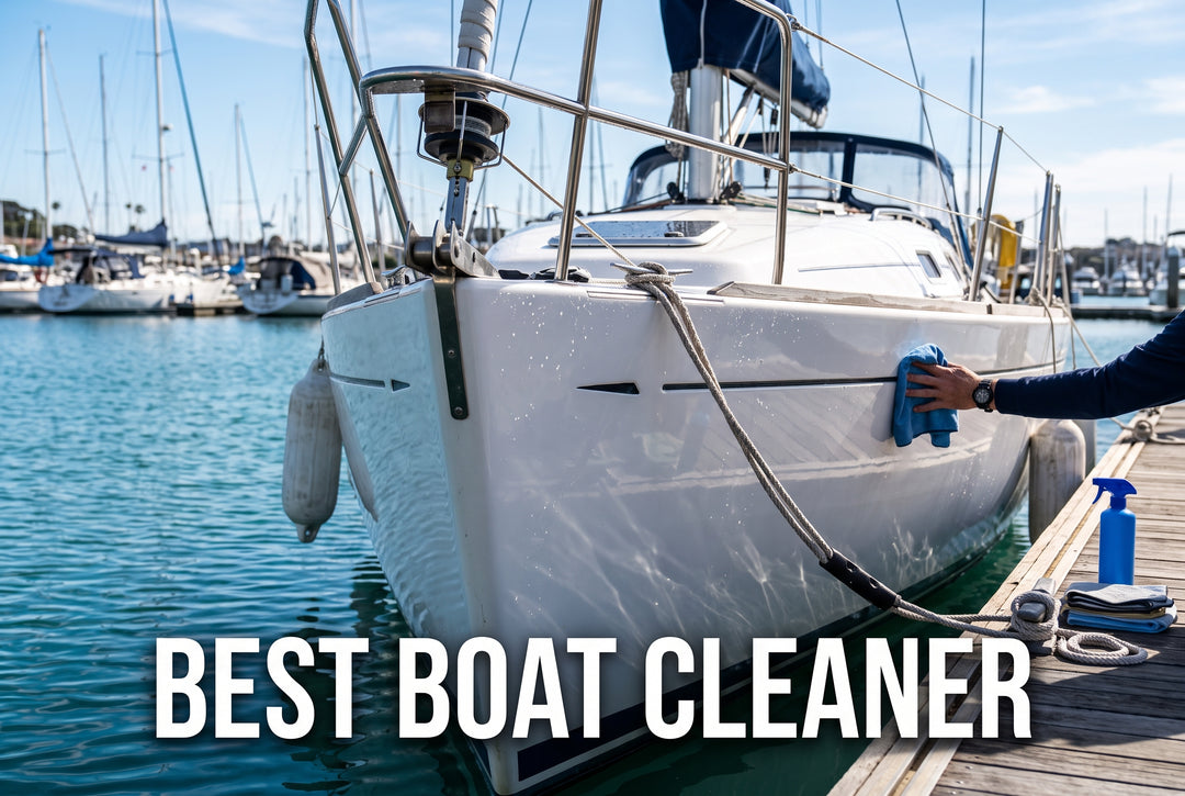 Choosing the Best Fiberglass Boat Cleaner - boating photo