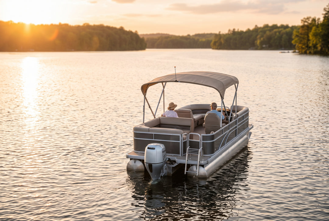 14 Best Gift Ideas for Pontoon Boat Lovers - boating photo