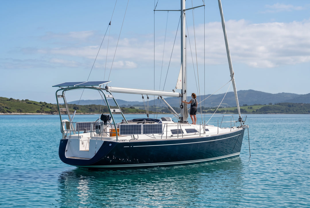 Shining a Light on the 8 Best Marine Solar Panels - boating photo