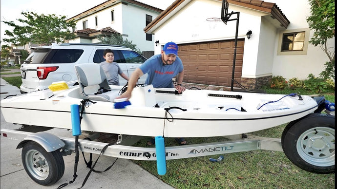 How to clean an Aquanami JetAngler Pro Kayak