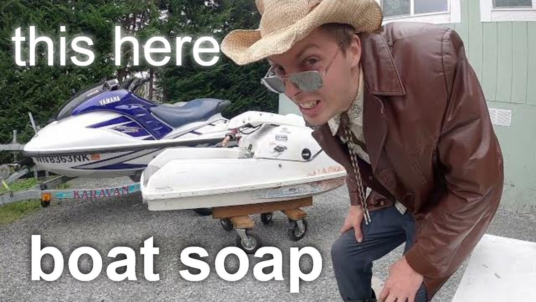 Cleaning A Jetski With Boatsoap