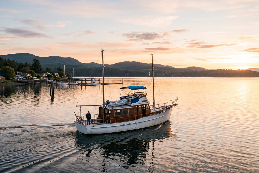 The Liveaboard Trawler Is It the Best Boat for Your Nautical Life - boating photo