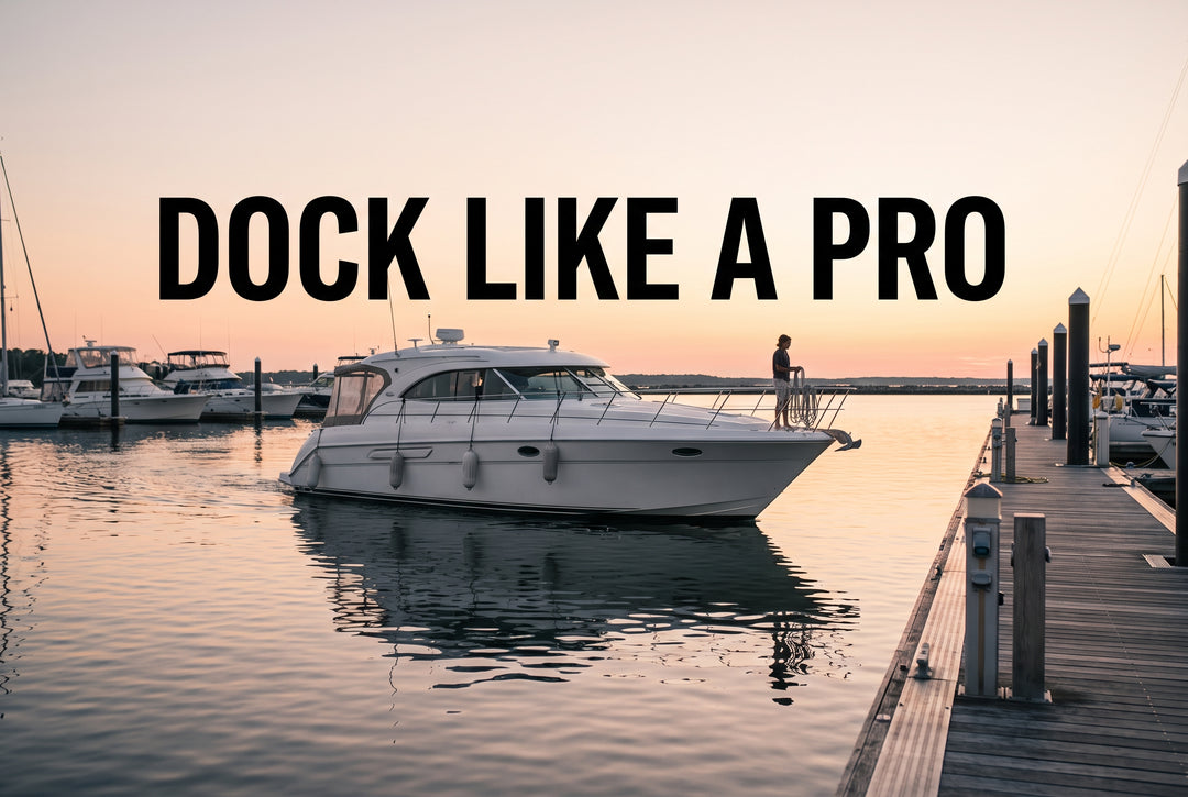 How to Dock a Boat Like a Pro - boating photo
