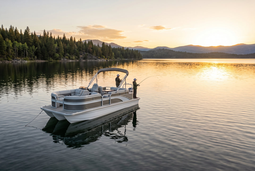 7 Deck Boats to Get You Hooked On Fishing - boating photo