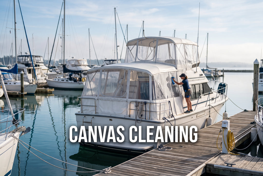 A Guide to Boat Canvas Cleaning - boating photo