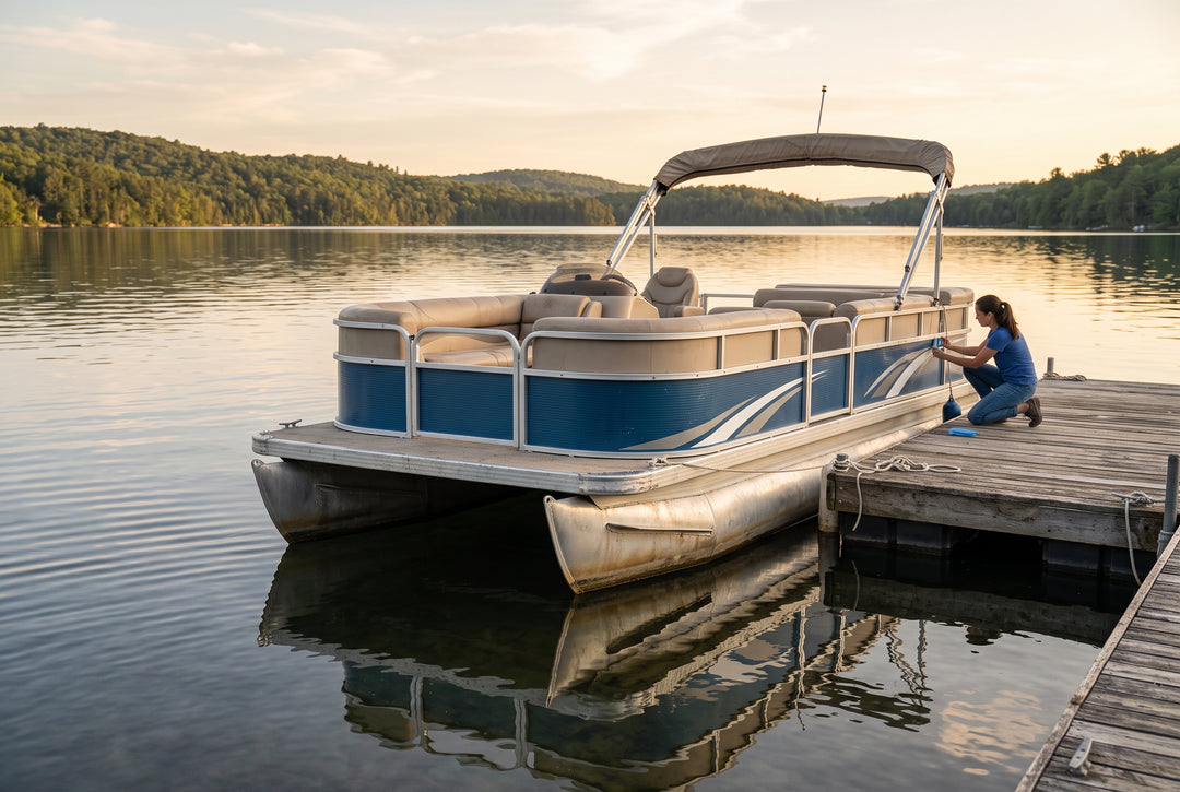 Pontoon Decals Graphic Types, Plus Steps for Application and Removal - boating photo