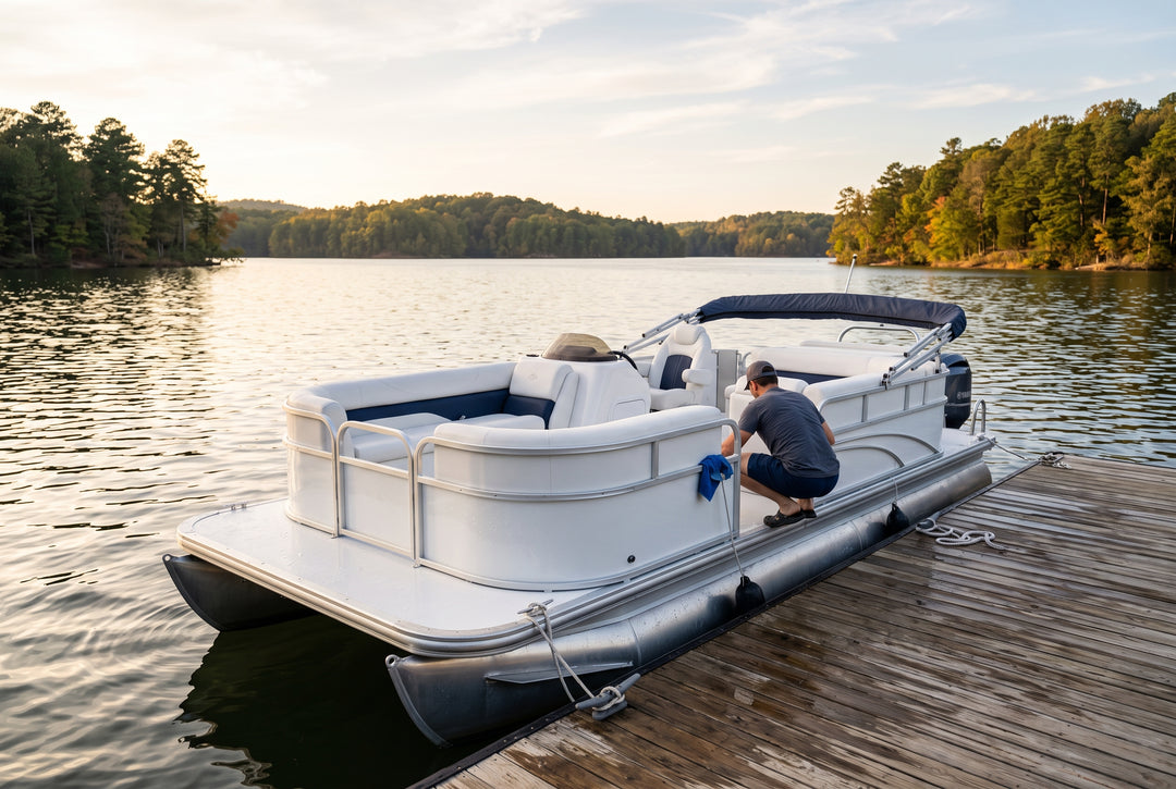 7 Best Pontoon Boat Cleaner Options for 2025 - boating photo