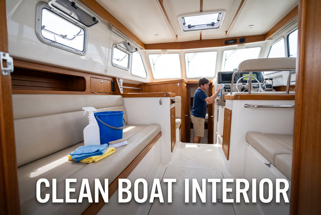 How to Clean Boat Interior Expert Tips  Tricks - boating photo