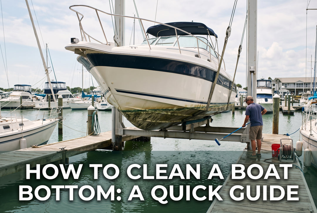 How to Clean a Boat Bottom A Quick Guide - boating photo