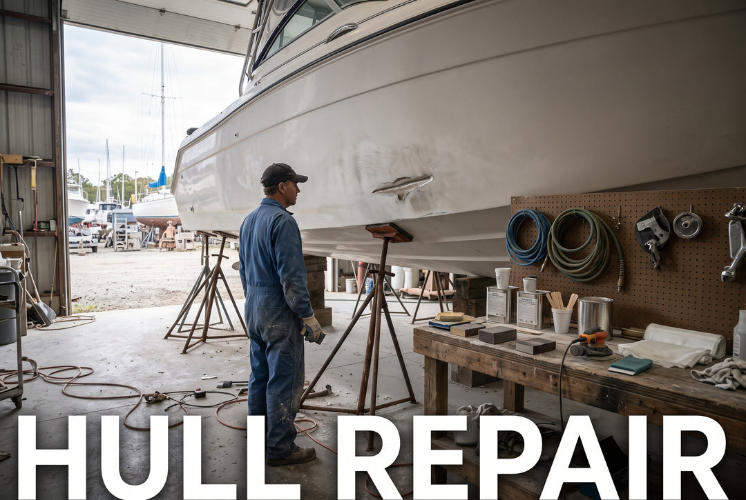 Your Guide to Repair Boat Hull Damage - boating photo