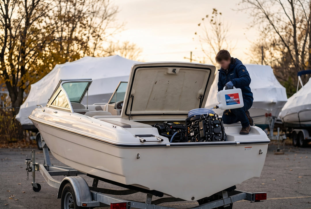 How to Fully Winterize Inboard Boat Motors in 4 Steps - boating photo