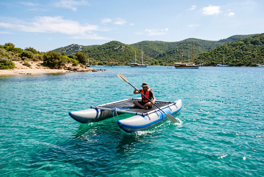 Fill er Up With Air The 6 Best Inflatable Catamarans for Fishing, Fun and Portability - boating photo
