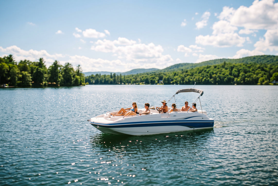Fun in the Sun 5 Deck Boat Tips for Summer - boating photo
