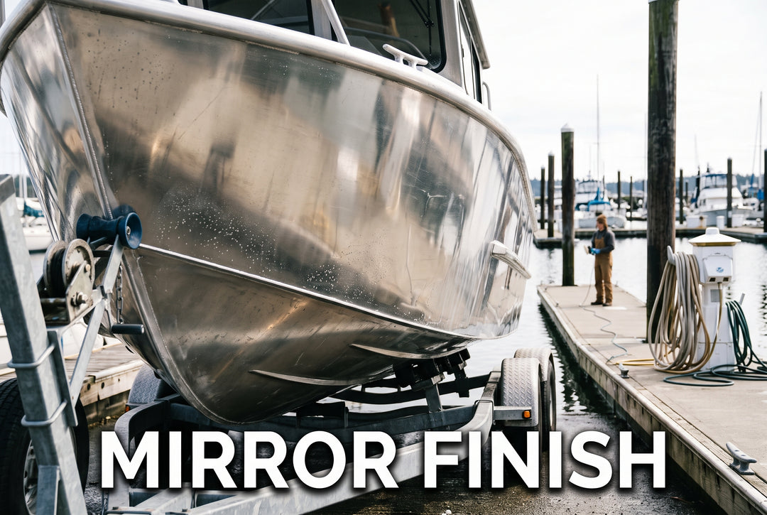 How to Polish Aluminum Boat for a Mirror Finish  Step-by-Step Guide - boating photo