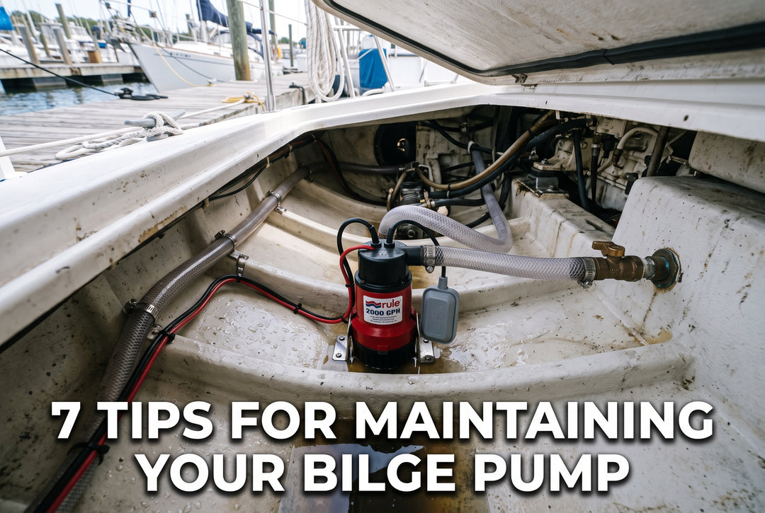 7 Essential Tips For Maintaining the Bilge Pump on Your Boat - boating photo
