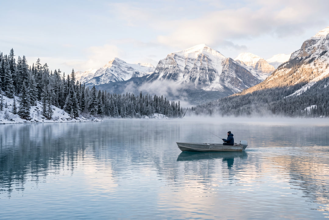 Cold What Cold Boating in a Winter Wonderland - boating photo