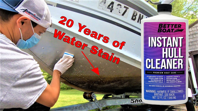 Clean your Boat Hull in just 2 Minutes!