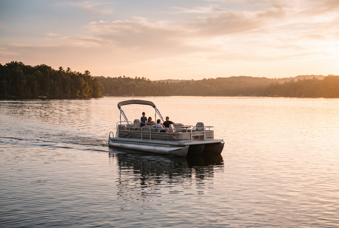 5 Disadvantages of Pontoon Boats - boating photo