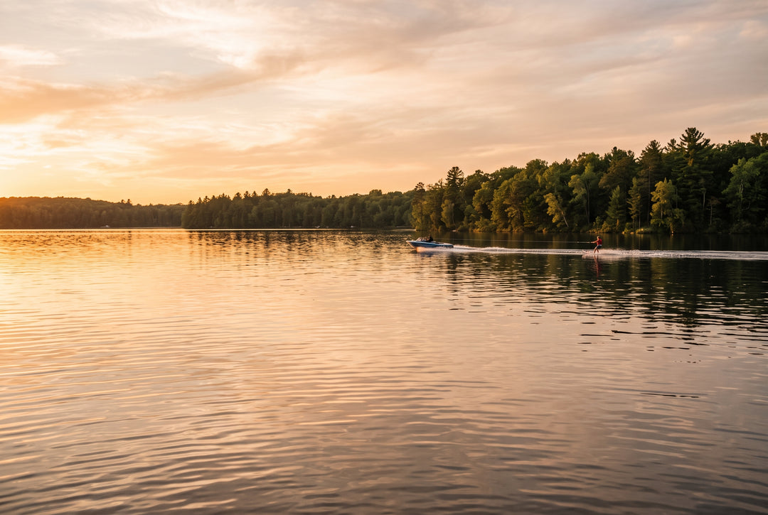 The Best Tips and Tools for Teaching Kids to Water Ski - boating photo