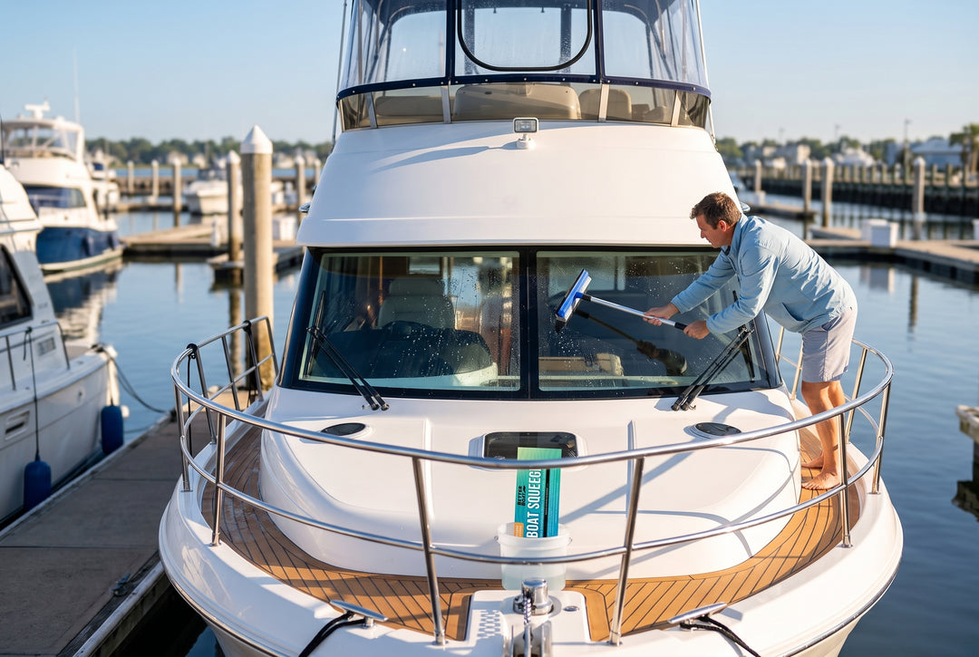 how to clean boat windshield Simple Steps for a Clear View - boating photo