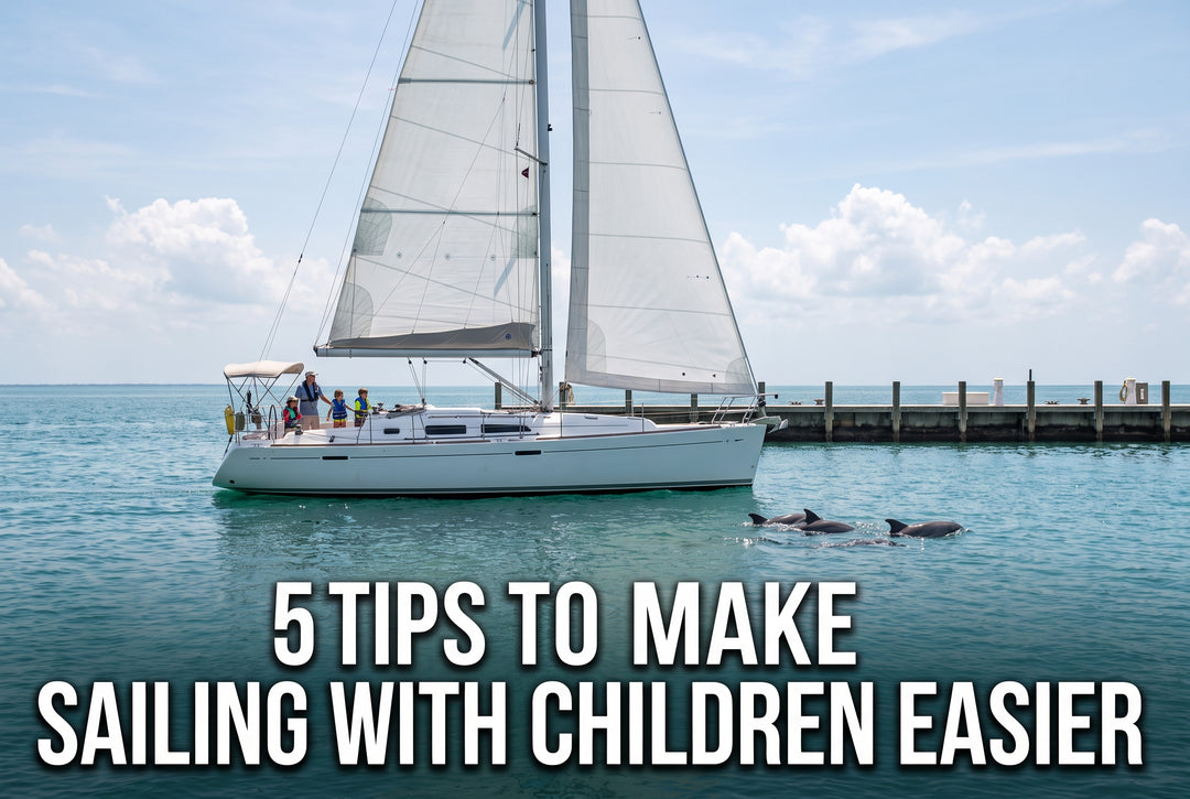 5 Tips to Make Sailing With Children Easier - boating photo