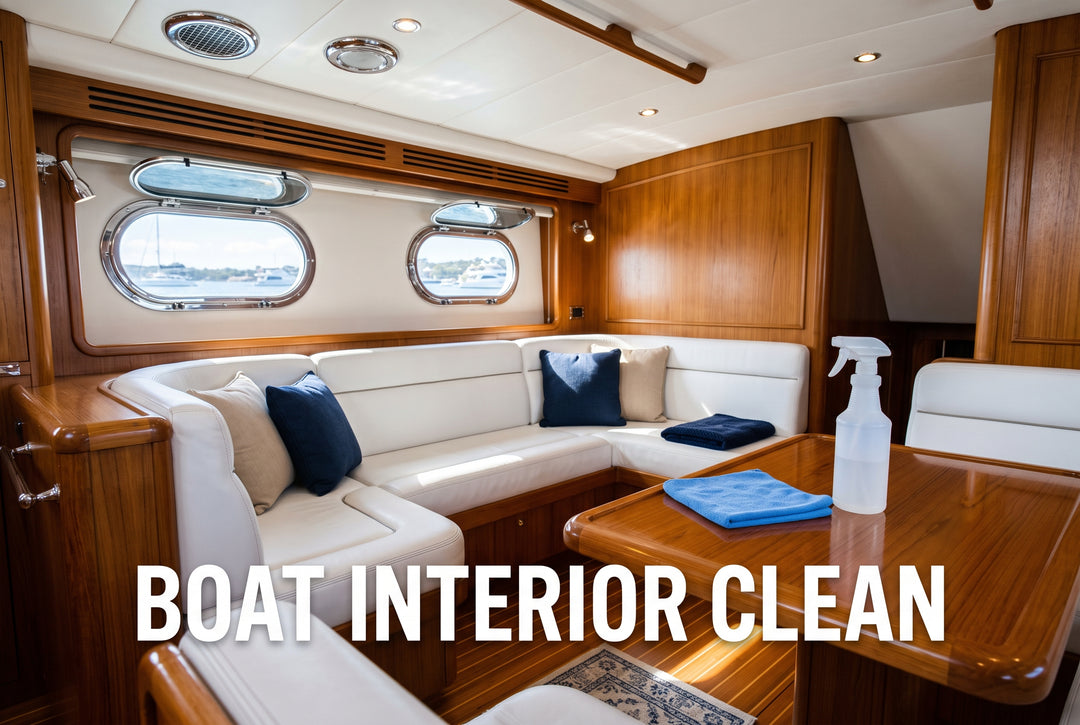 Your Guide to the Best Boat Interior Cleaner - boating photo