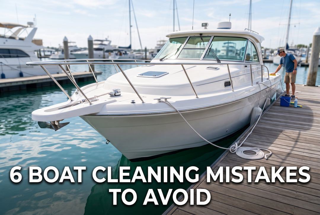6 Boat Cleaning Mistakes to Avoid for New Owners - boating photo